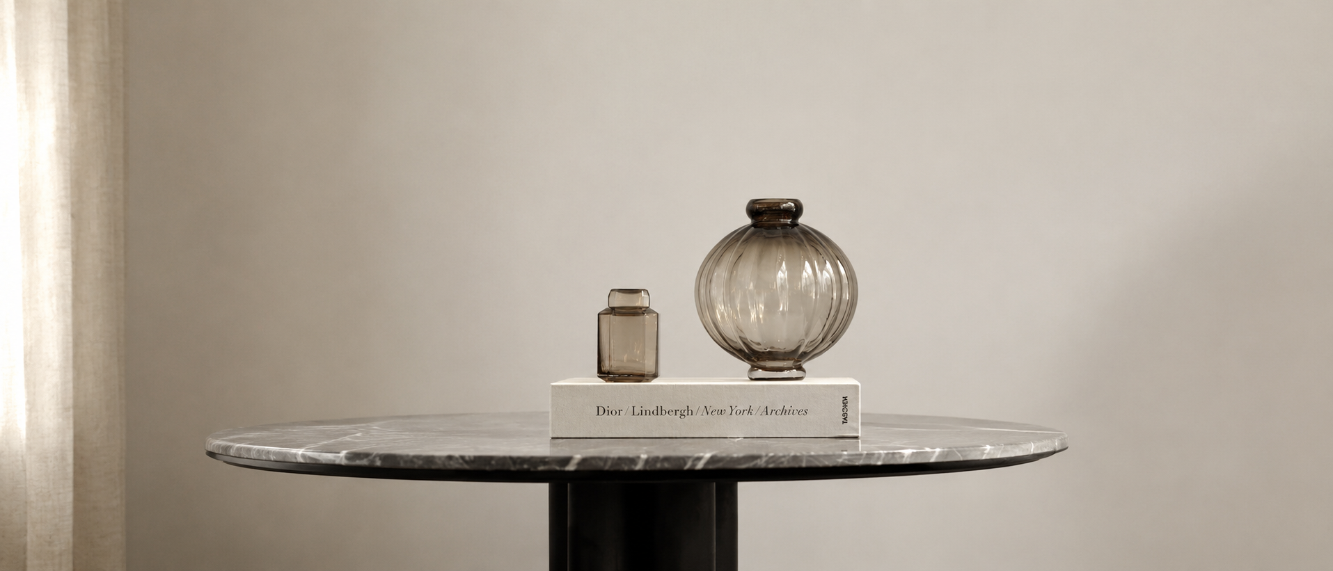 Thoughtfully styled decorative interior